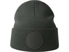 Atlantis Headwear Wind-S Circular Patch Pletená čepice patch 33.0319 dark grey