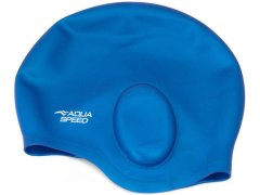 AQUA SPEED Plavecká čepice na uši Ear Cap Blue