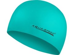 AQUA SPEED Plavecká čepice Mega Marine Green Pattern 12