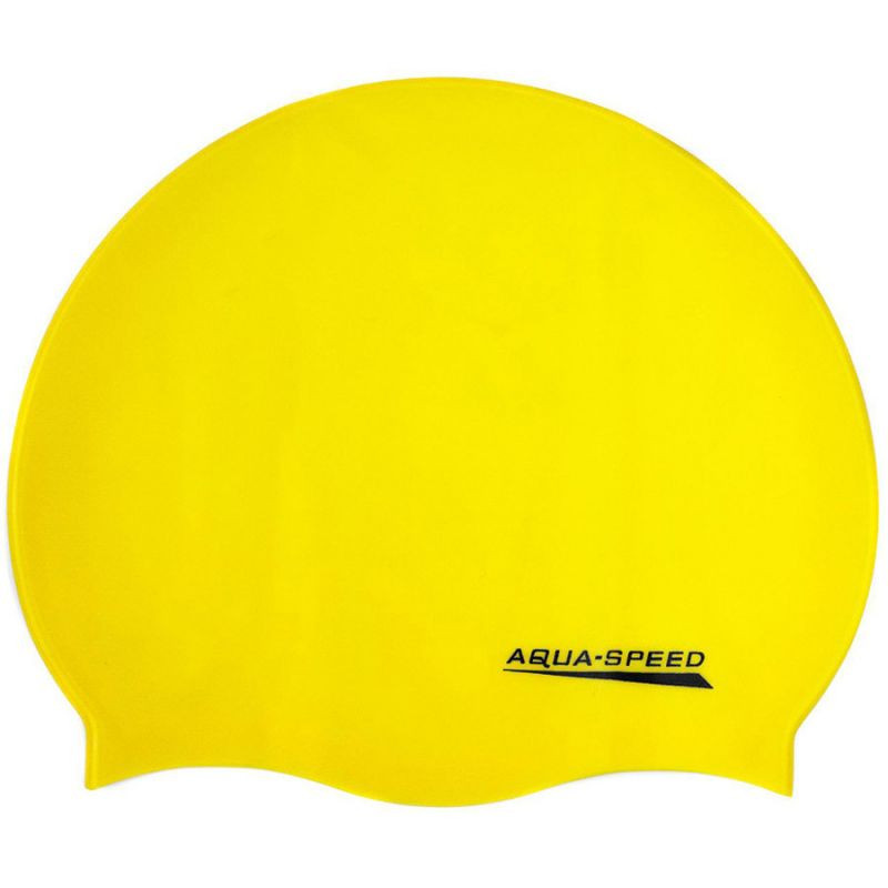 Plavecká čepice Mono 111-18 žlutá - Aqua-Speed - Sportovní doplňky Čepice a šály