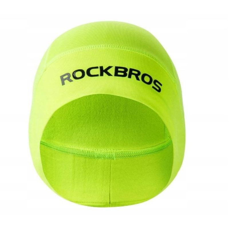 Rockbros univerzální čepice sportovní/pod kask fluo