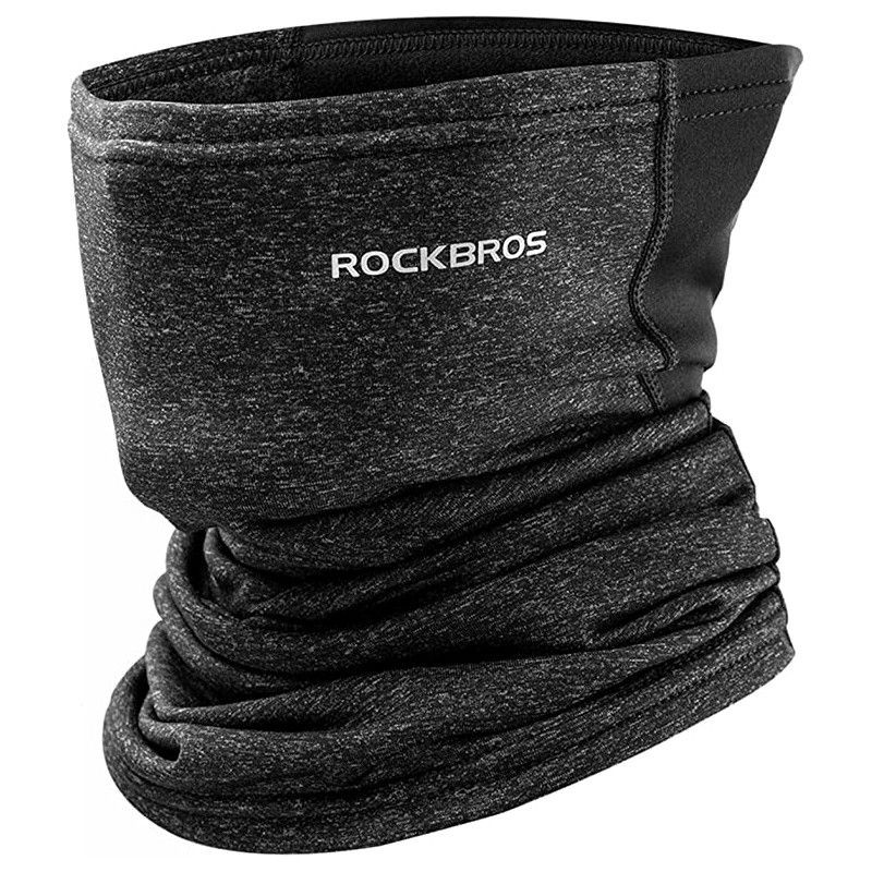 Sportovní nákrčník Rockbros LF7759, zateplený, černý-šedý - Sportovní doplňky Čepice a&nbsp;šály