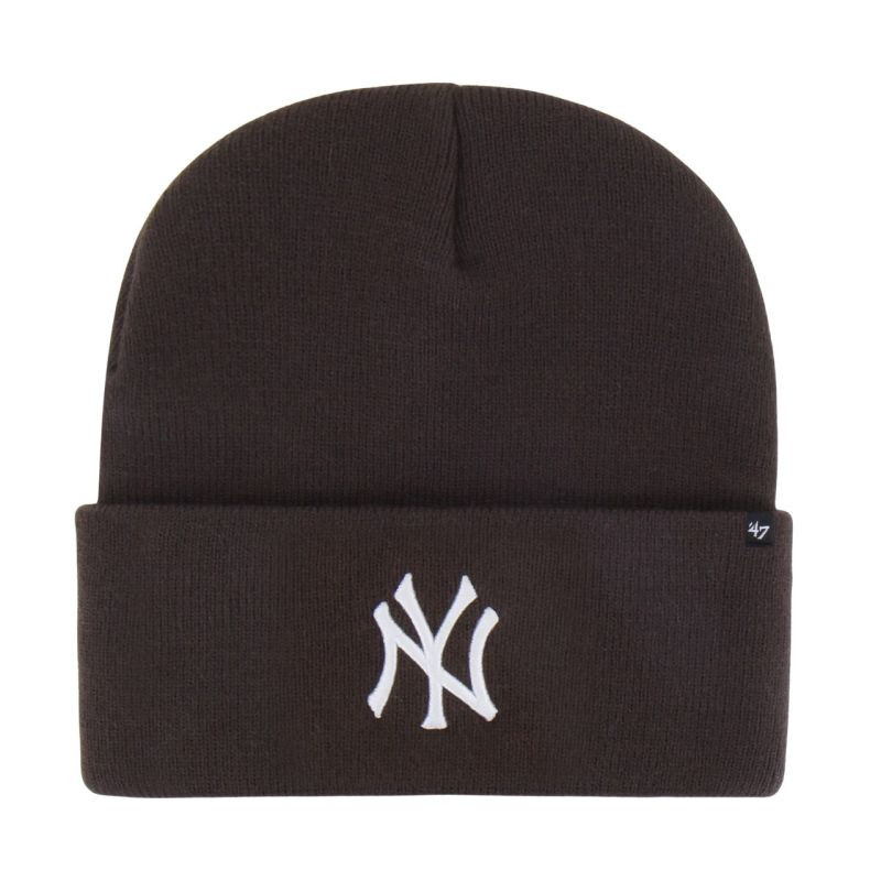 Čepice New York Yankees hnědá B-HYMKR17ACE-BWH 15121348 - Sportovní doplňky Čepice a&nbsp;šály