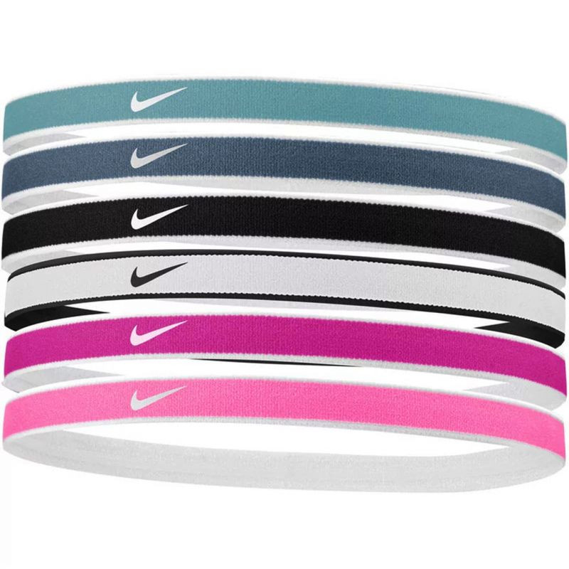 Sportovní čelenky Nike Swoosh 6 ks N1002021412OS - Sportovní doplňky Čepice a šály