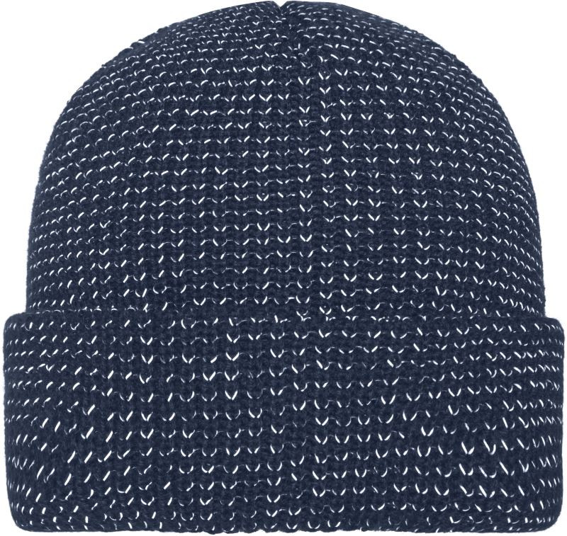 Daiber MB 7142 Reflexní pletená čepice 03.7142 navy - Sportovní doplňky Čepice a&nbsp;šály