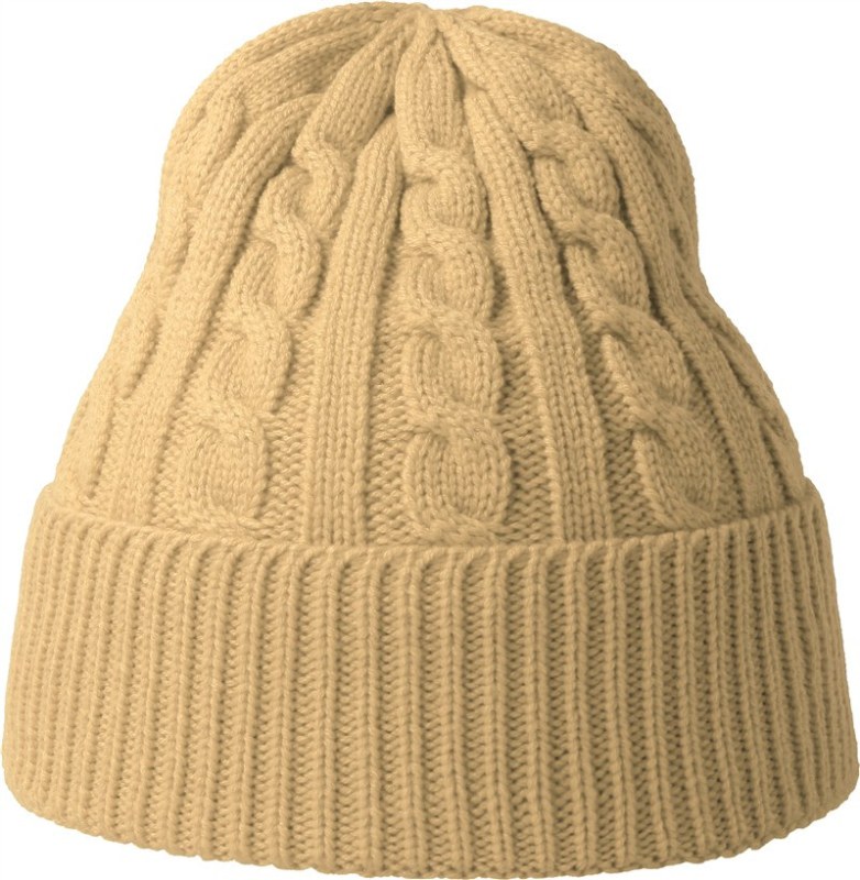 Atlantis Headwear Claire Pletená čepice 33.0316 beige