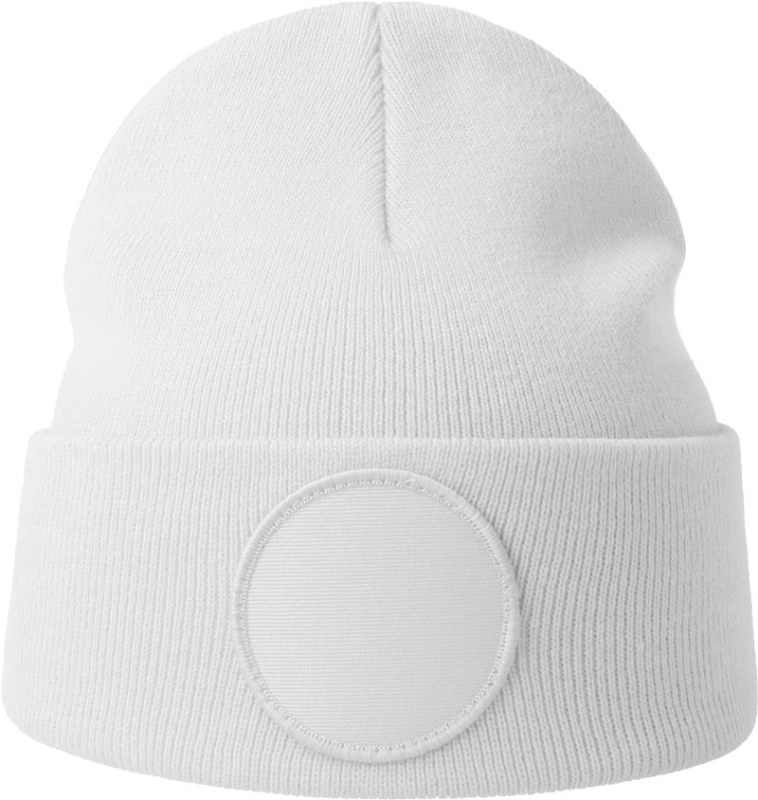 Atlantis Headwear Wind-S Circular Patch Pletená čepice patch 33.0319 white