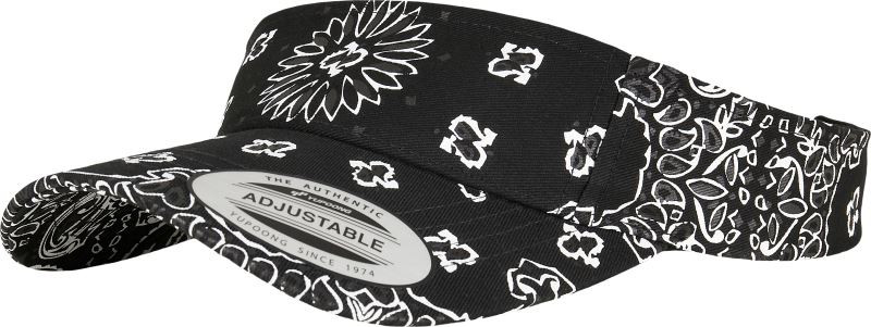 Flexfit 8888BP Sluneční kšilt "Bandana" 55.88BP black - Sportovní doplňky Čepice a&nbsp;šály