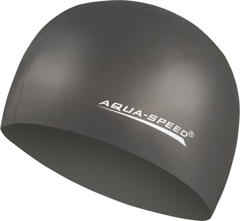 Kšiltovka na plavání AQUA SPEED Mega Black Pattern 07 - Sportovní doplňky Čepice a šály