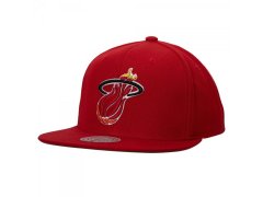 Mitchell & Ness NBA Miami Heat Team Ground 2.0 Snapback Hwc Heat Kšiltovka HHSS3258-MHEYYPPPRED1