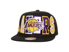 Mitchell & Ness Varsity Bust Snapback Cap Los Angeles Lakers HHSS6461-LALYYYPPPBLCK