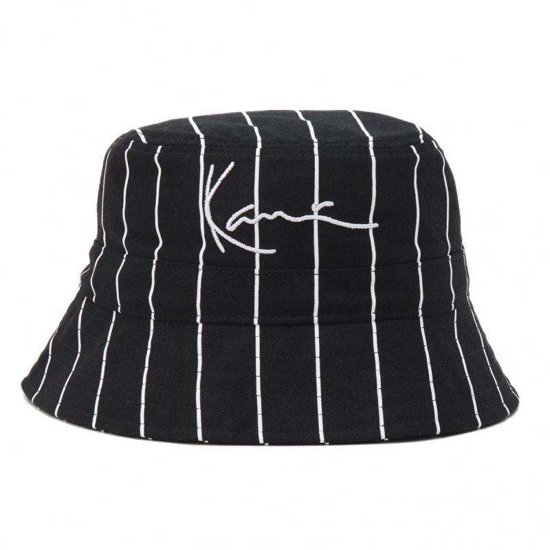 Karl Kani KK Signature Pinstripe Bucket Hat 7015468 - Sportovní doplňky Kšiltovky