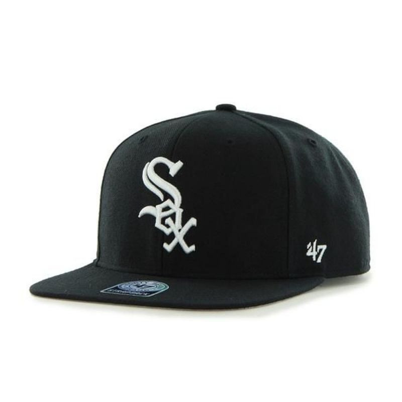 47 Brand Mlb Chicago White Sox Captain baseballová čepice B-SRS06WBP-BK - Sportovní doplňky Kšiltovky