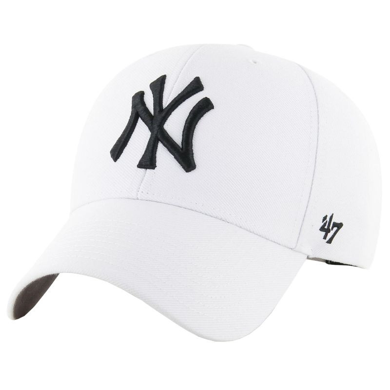 47 Značka MLB New York Yankees Kšiltovka B-MVPSP17WBP-WHM - Sportovní doplňky Kšiltovky