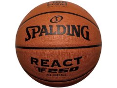 Basketbalový míč React TF-250 Logo Fiba 76967Z - Spalding