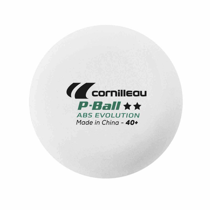 Pingpongové míčky Cornilleau P-Ball 2** 6 ks. 330050 - Sportovní doplňky Míče