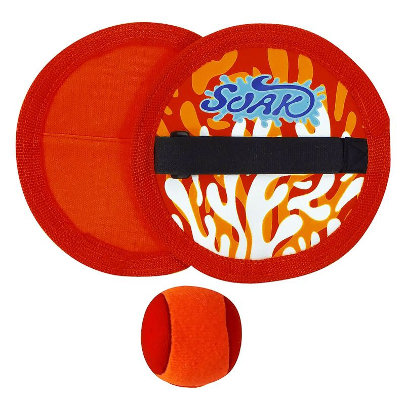 Hra na suchý zip Catch Ball Red Solex AN-0510R - Sportovní doplňky Míče