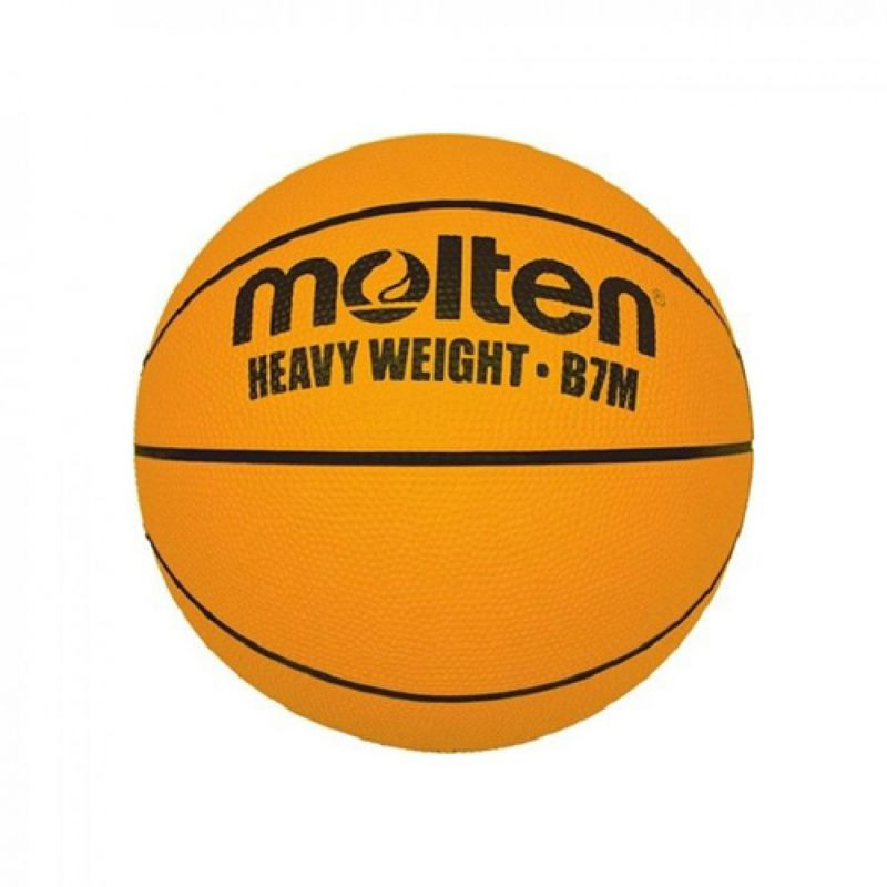 Roztavený těžký basketbal (1400 g) B7M - Sportovní doplňky Míče