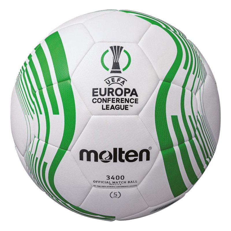 Replika fotbalového míče Molten UEFA Europa Conference League 2022/23 F5C3400 - Sportovní doplňky Míče