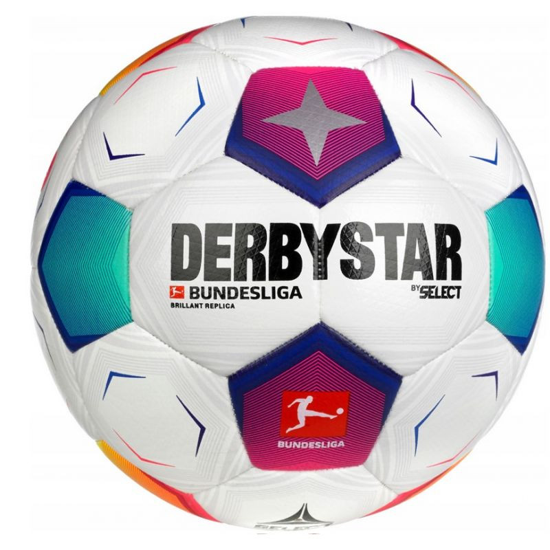 Vybrat míč DerbyStar Bundesliga 2023 Brillant Replica 3955100059 - Sportovní doplňky Míče