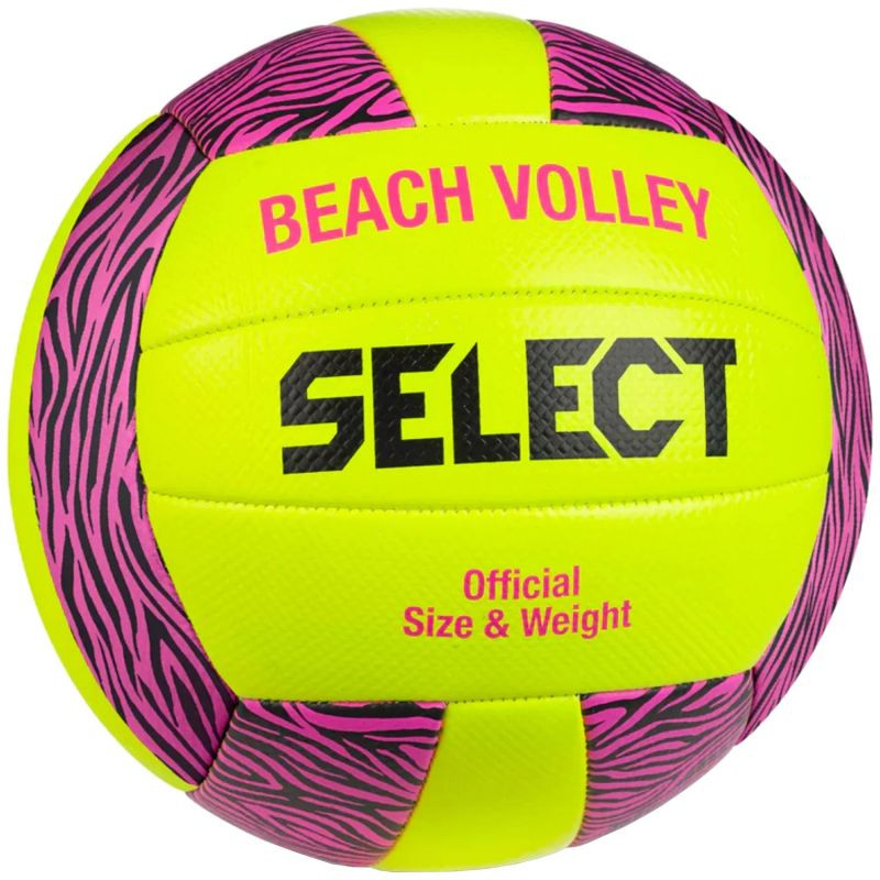 Select Beach Volley v23 Ball Beach Volley Yel-Pink - Sportovní doplňky Míče