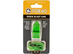 Píšťalka Sonik Blast CMG + zelená šňůra