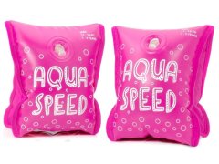 AQUA SPEED Plavecké rukávy Aqua Premium Pink Pattern 03