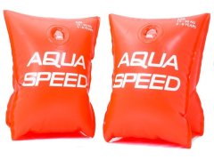 AQUA SPEED Plavecké rukávy Oranžový vzor 75