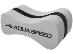 AQUA SPEED Plavecká deska Ósemka Wave Grey Pattern 26