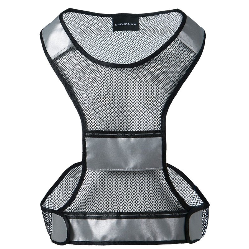 Reflexní vesta Borwey Unisex Safety Vest SS23 černá - Endurance - Sportovní doplňky Ostatní
