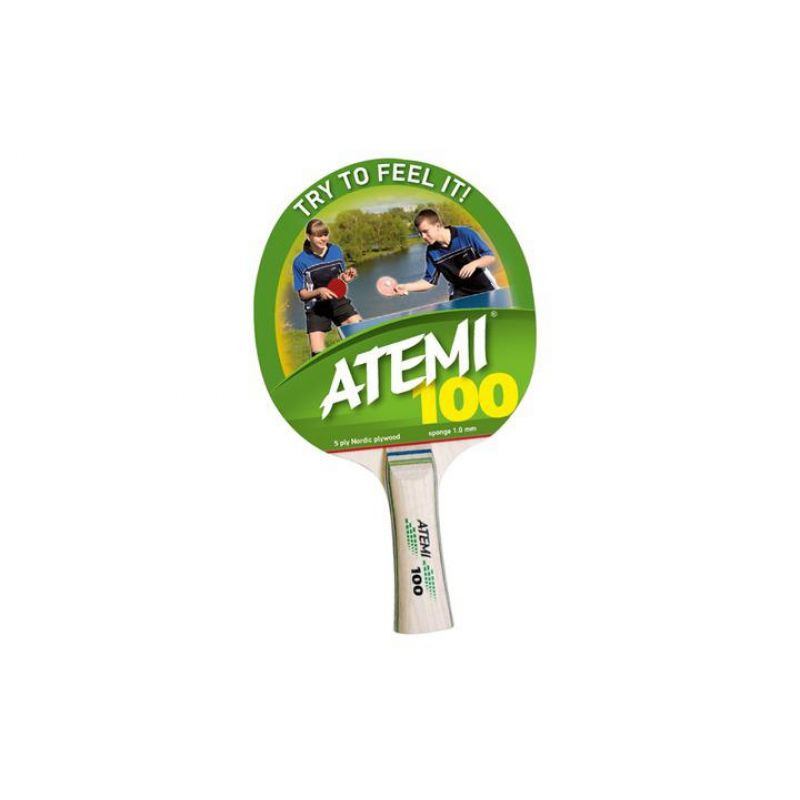 Raketa na stolní tenis Atemi 100 S214551 - Sportovní doplňky Ostatní