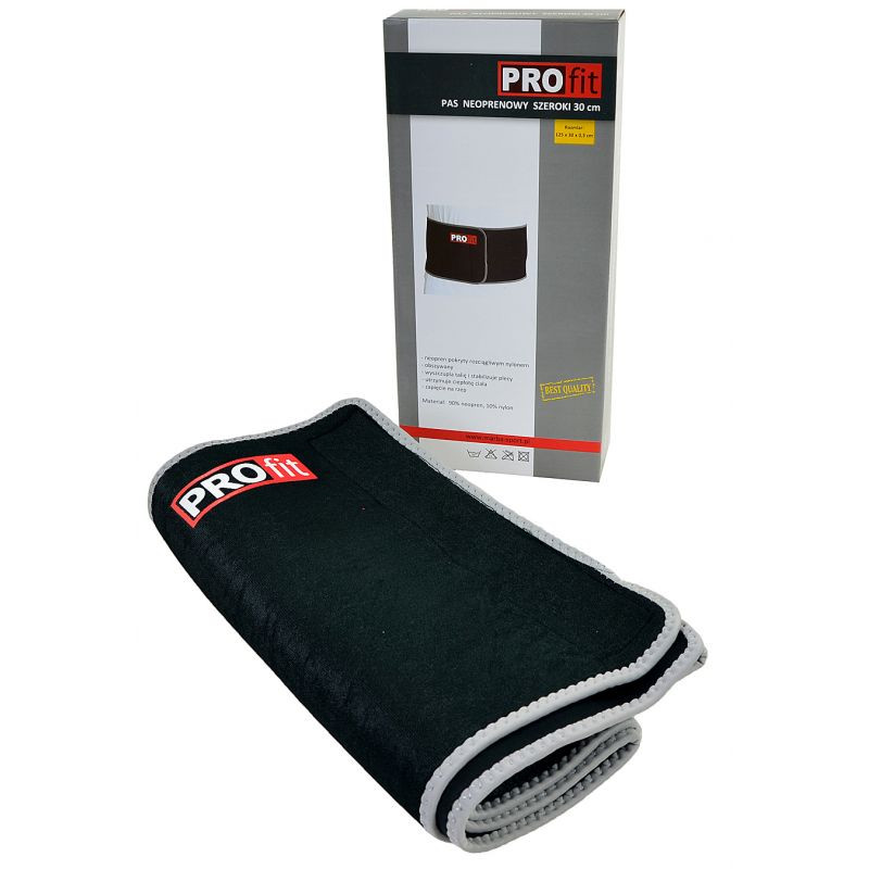 NEOPRENOVÝ PÁS PROFIT ŠÍŘE 125X30X03cm ČERNÝ DK5063 NEOPRENOVÝ PÁS PROFIT ŠÍŘE 125X30X03cm ČERNÝ DK5063 - Sportovní doplňky Ostatní