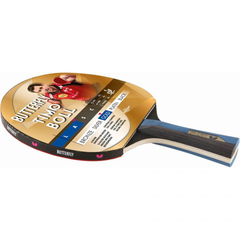 Zlatá pingpongová pálka Timo Boll 85021 Zlatá pingpongová pálka Timo Boll 85021 - Sportovní doplňky Ostatní