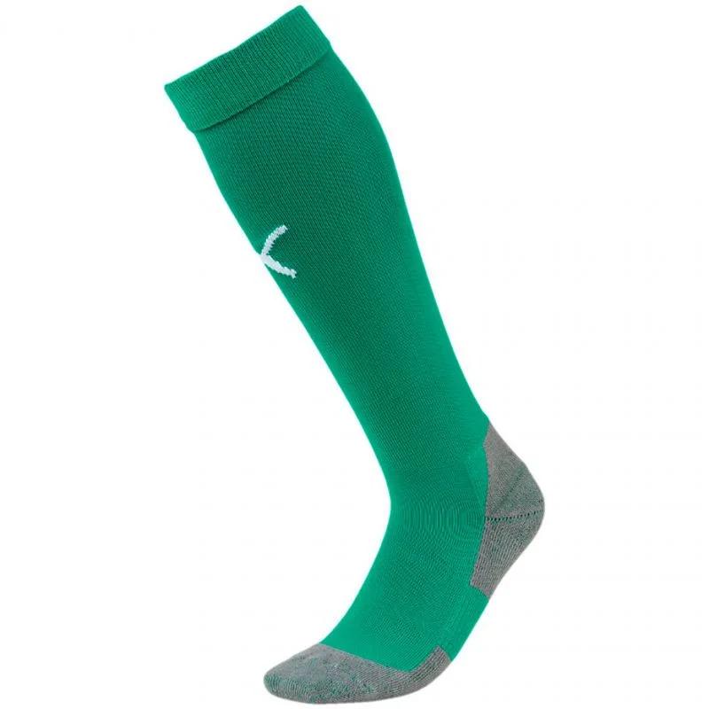Unisex fotbalové štulpny League Core 703441 05 Turquoise - Puma