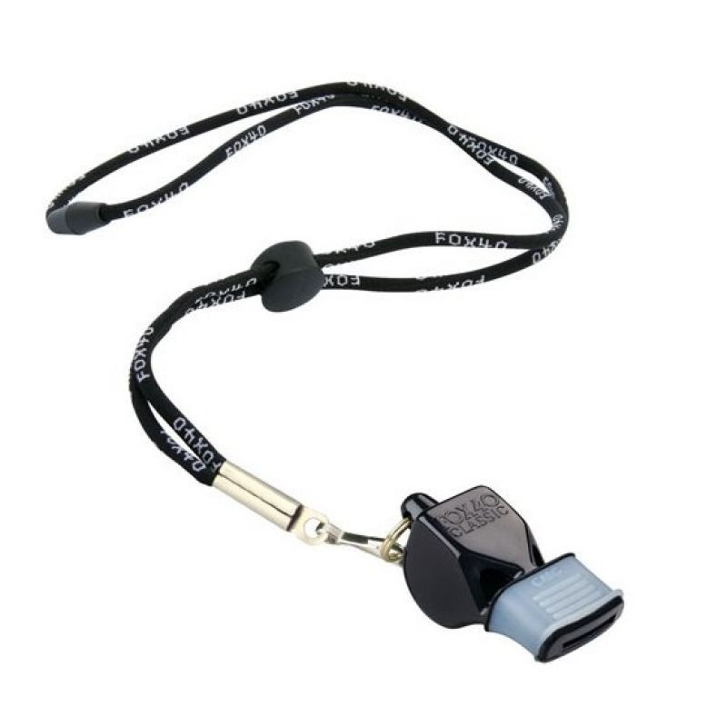 FOX 40 CMG Oficiální píšťalka Classic + kabel 9601-0008 FOX 40 CMG Oficiální píšťalka Classic + kabel 9601-0008 - Sportovní doplňky Ostatní