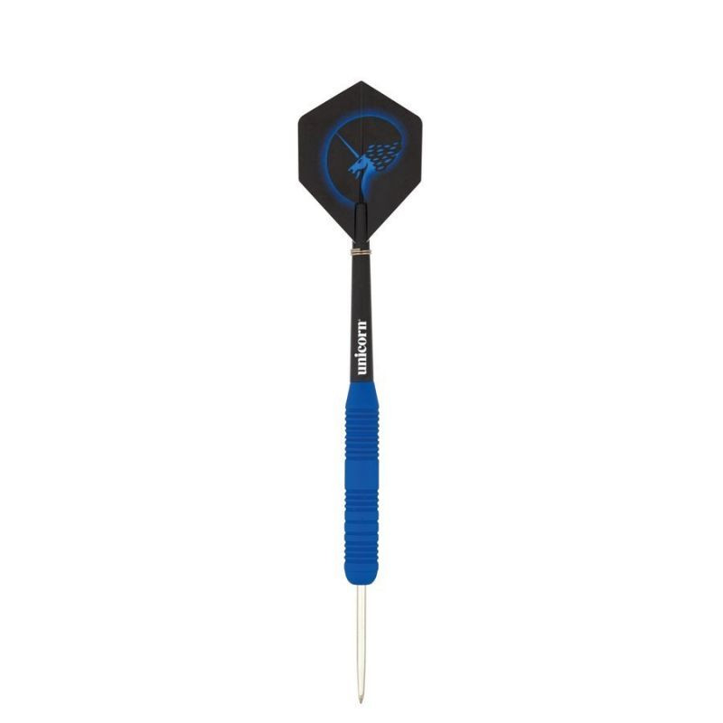 Šipky Unicorn Core Plus s ocelovými hroty - modrá pogumovaná mosaz 21g:8650|23g:8651|25g:8652 Šipky Unicorn Core Plus s ocelovými hroty - modrá pogumovaná mosaz 21g:8650|23g:8651|25g:8652 - Sportovní doplňky Ostatní