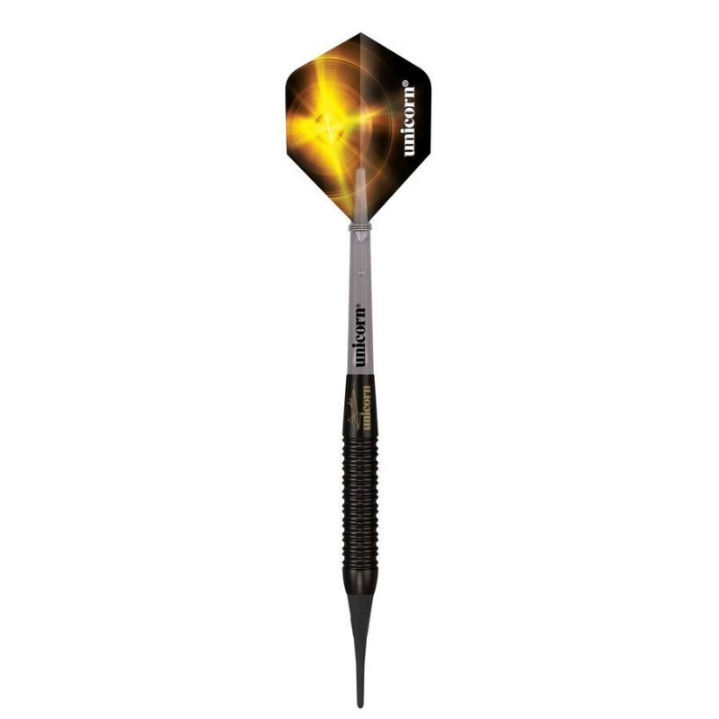 Šipky Unicorn Black Brass se soft hroty - Gary Anderson 16g:23661|18g:23662 Šipky Unicorn Black Brass se soft hroty - Gary Anderson 16g:23661|18g:23662 - Sportovní doplňky Ostatní