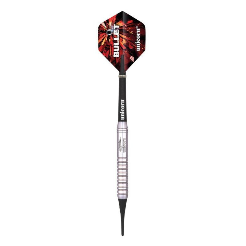 Šipky Unicorn Bullet z nerezové oceli s měkkým hrotem - Gary Anderson 17g:23522|19g:23523 Šipky Unicorn Bullet z nerezové oceli s měkkým hrotem - Gary Anderson 17g:23522|19g:23523 - Sportovní doplňky Ostatní