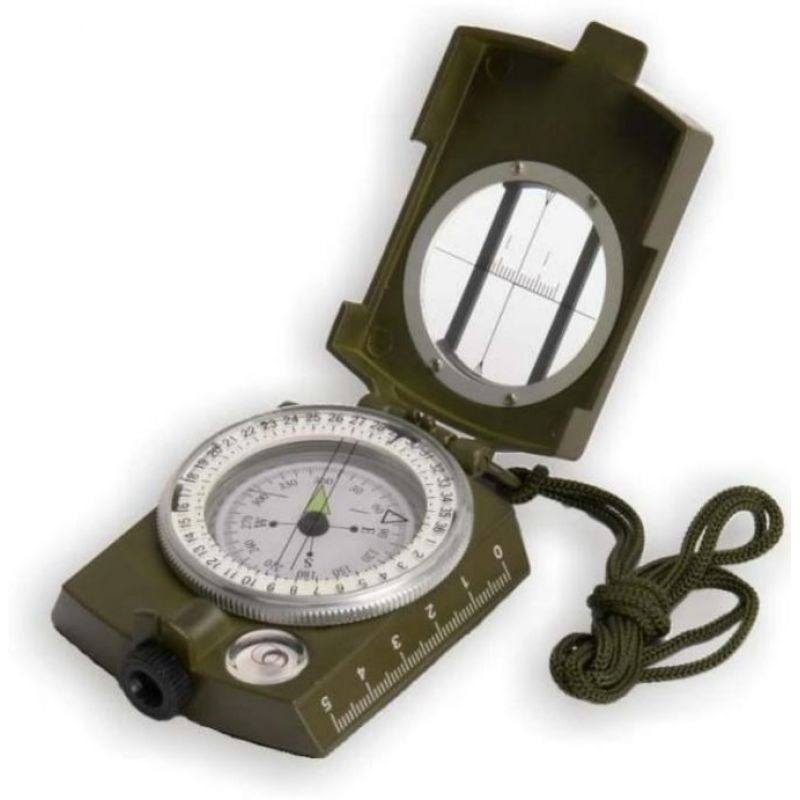 Profesionální kovový kompas Meteor 71003 - Sportovní doplňky Ostatní