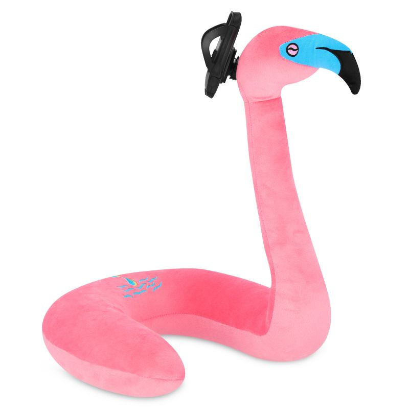 Turistická opěrka hlavy s držákem na smartphone flamingo SERPENTE - Spokey - Sportovní doplňky Ostatní