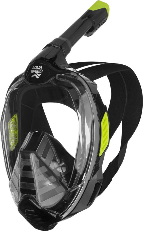 AQUA SPEED Potápěčská maska Vefia ZX Black/ Green - Sportovní doplňky Ostatní