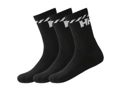 Helly Hansen ponožky 3 páry COTTON SPORT SOCK 3PK 67479 990