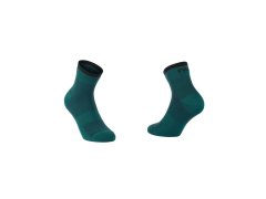 Cyklistické ponožky NORTHWAVE Origin Sock, smaragdové