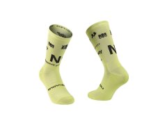 Cyklistické ponožky NORTHWAVE Type Sock, žluté