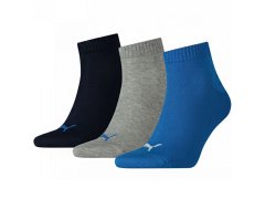 Unisex ponožky Puma Quarter Plain 3 páry 271080001 277