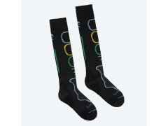 Dámské třívrstvé ponožky Lorpen Stmw 1157 Černé