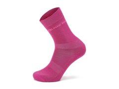 Unisex ponožky z merino vlny ALPINE PRO KLAMO fuchsia red