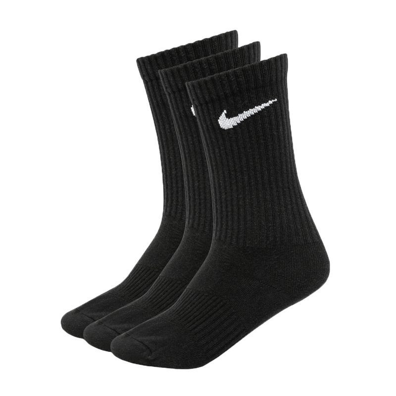 Pánské ponožky Everyday Lightweight Crew 3Pak SX7676-010 černé - Nike - Sportovní doplňky Ponožky