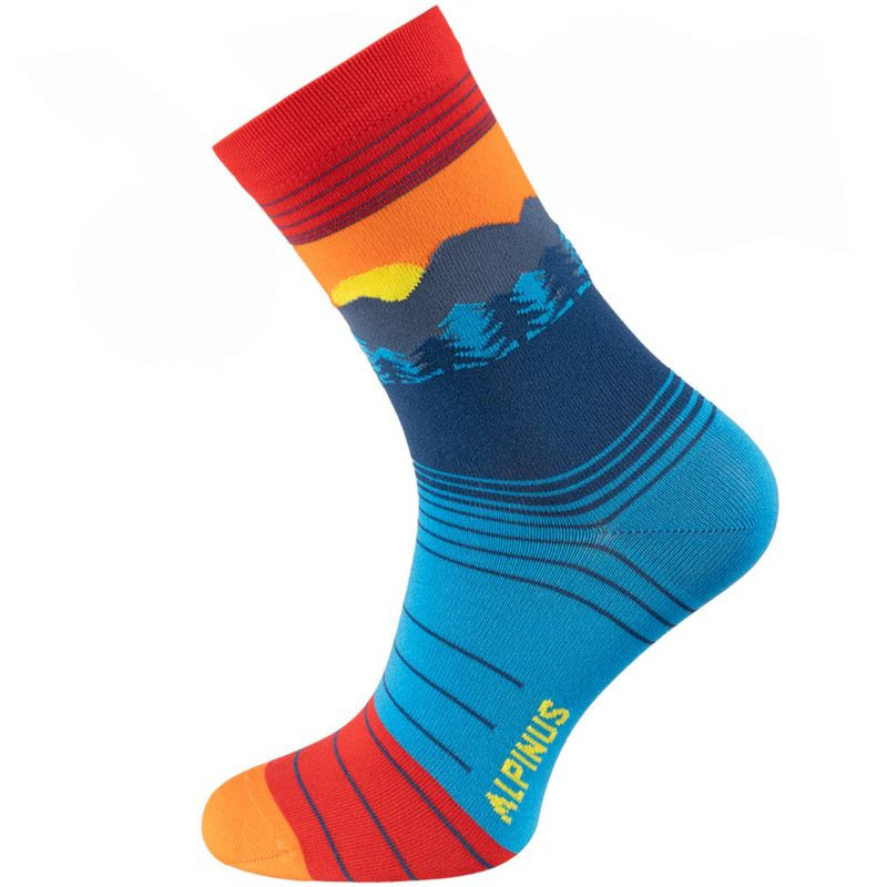 Alpinus Lavaredo modročerné ponožky FI11072 - Sportovní doplňky Ponožky
