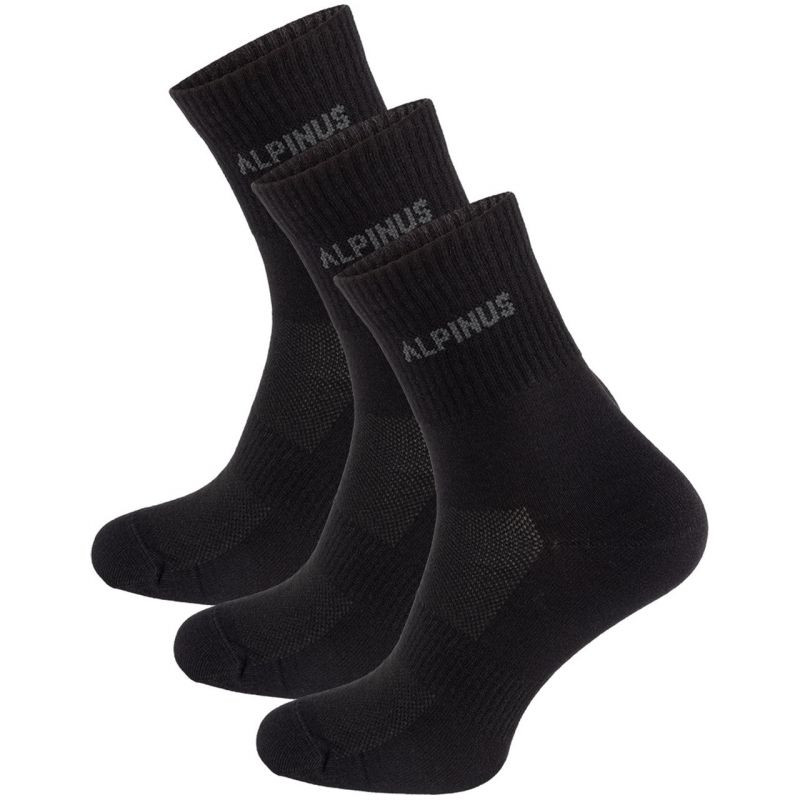 Alpinus Zadar 3 balení ponožek Coolmax FI11081 - Sportovní doplňky Ponožky